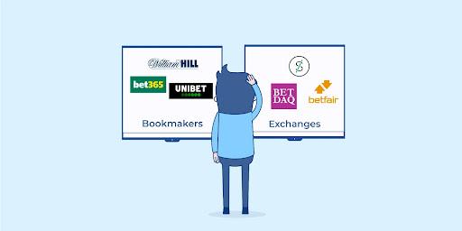 The difference between Bookmakers and Exchanges