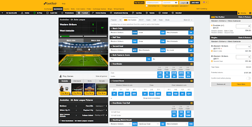 Betfair web-site