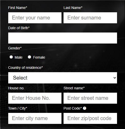 Orbit exchange registration form