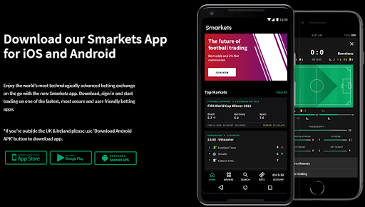 Smarkets Exchange mobile app