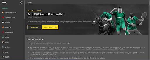 bet365 registration - last step