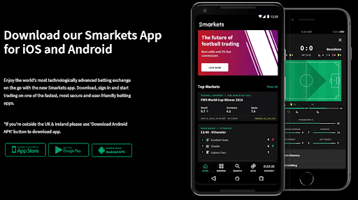 Smarkets mobile app